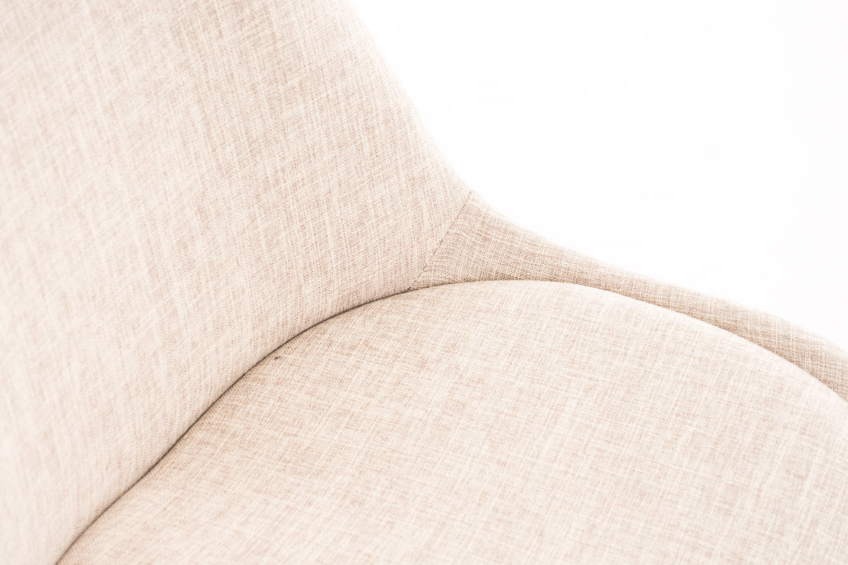 Lankytojų kėdė Borneo AUDINYS, riešutmedis