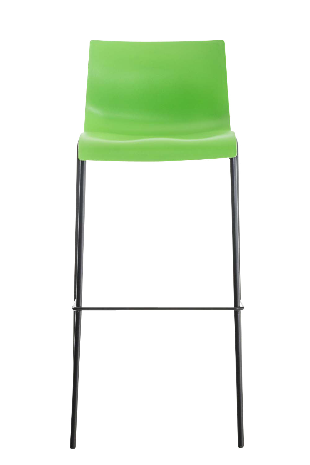 Baro kėdė Hoover 4 kojų rėmas juodas