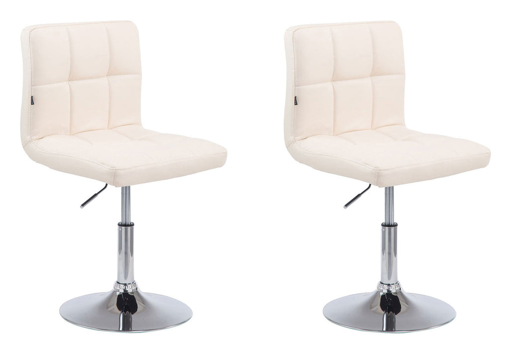 2 vnt. Lounger Palma V2 dirbtinės odos rinkinys