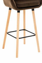 2 baro kėdžių komplektas Grant aksominis