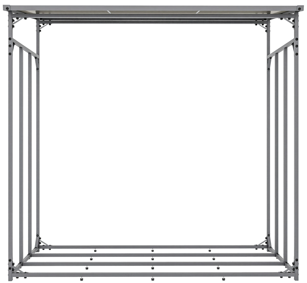 Malkų stoginė + apsauginis tentas Ruston Aluminium XL