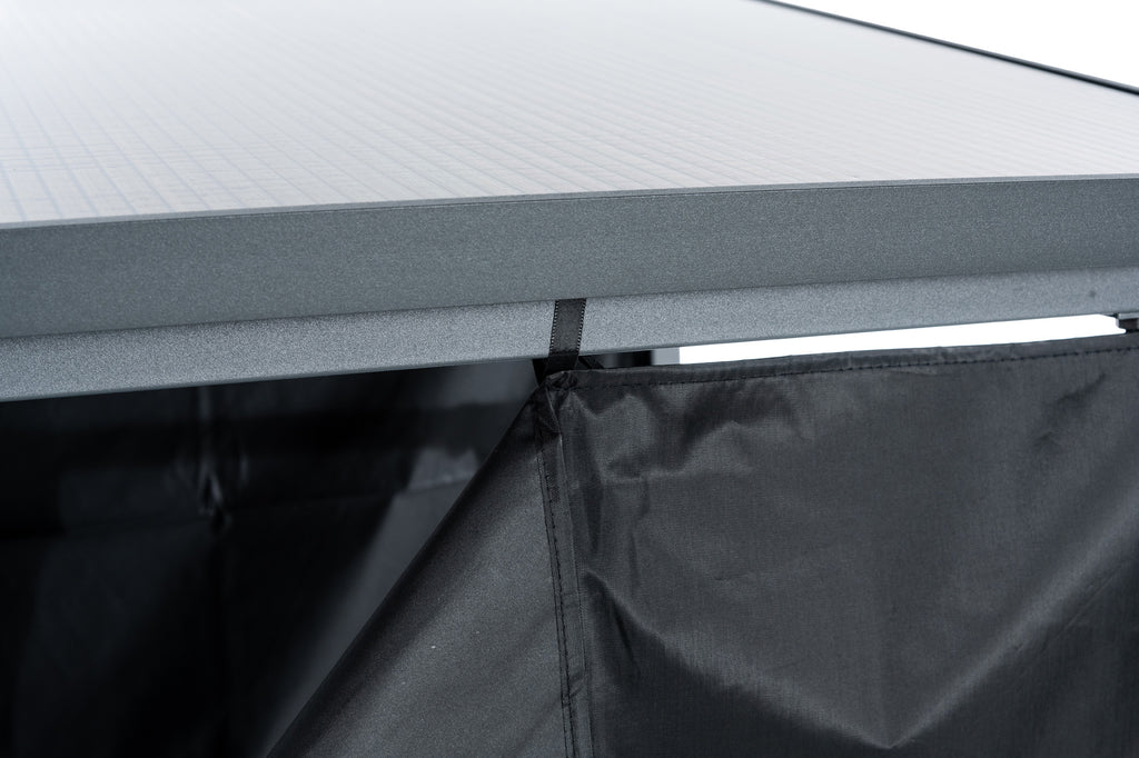 Malkų stoginė + apsauginis tentas Ruston Aluminium XL
