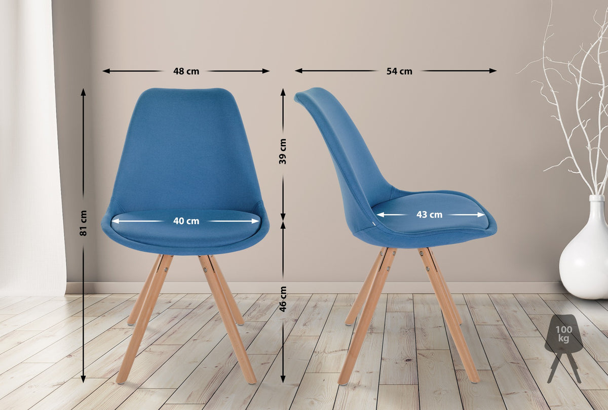 Kėdė Sofia Audinys Apvalus