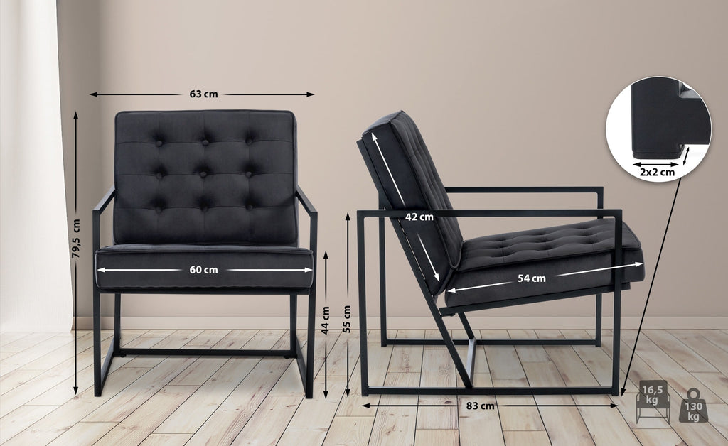 Poilsio kėdė Avon Samt