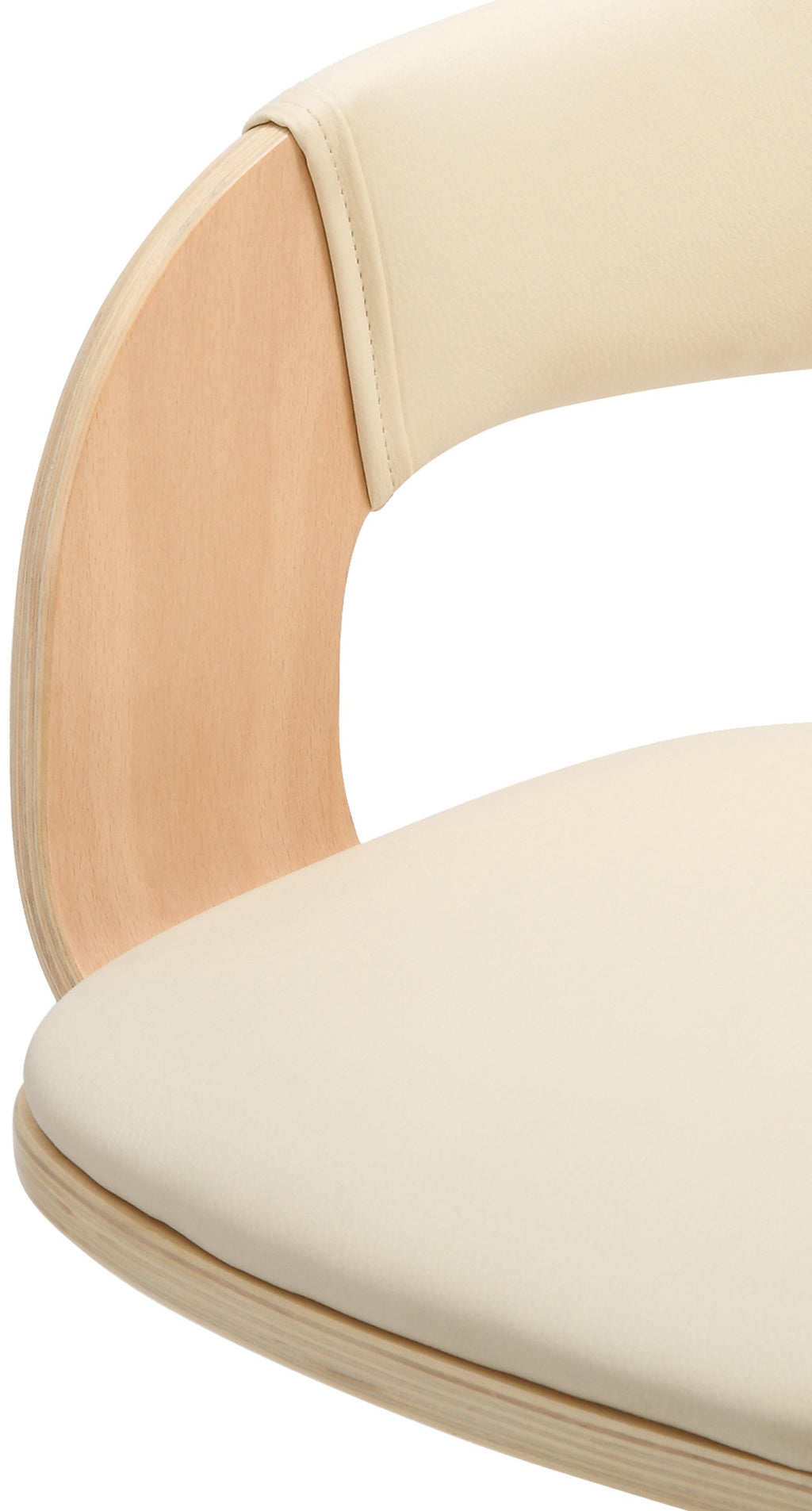 Baro kėdė Nilse dirbtinė oda juoda