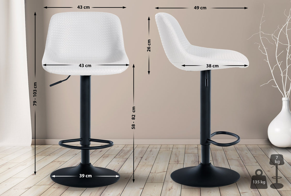 Baro kėdė Loft dirbtinė oda