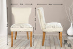 Valgomojo kėdė Zadar audinys antik-šviesus