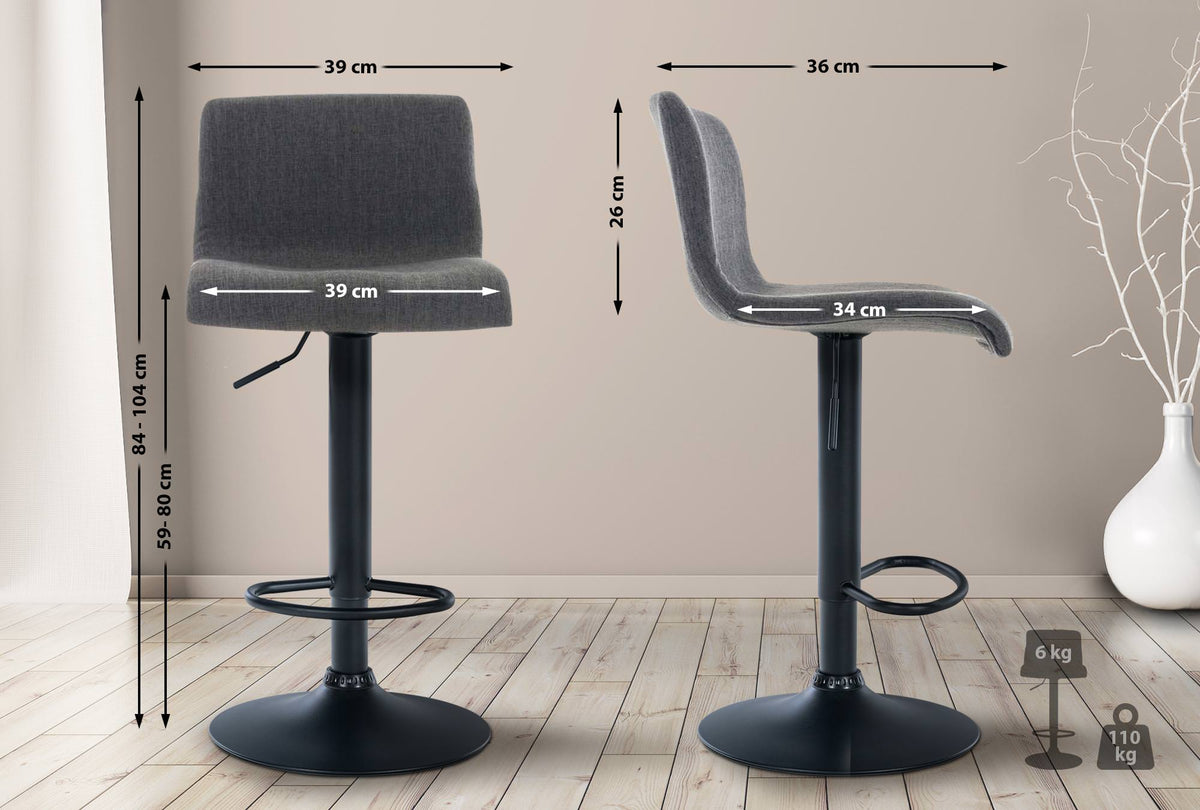 Baro kėdė Hoover audinys B