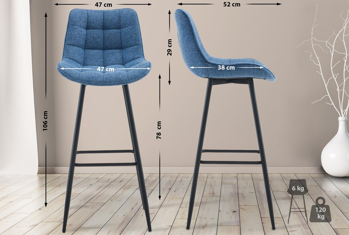 Barhocker Dartford audinys