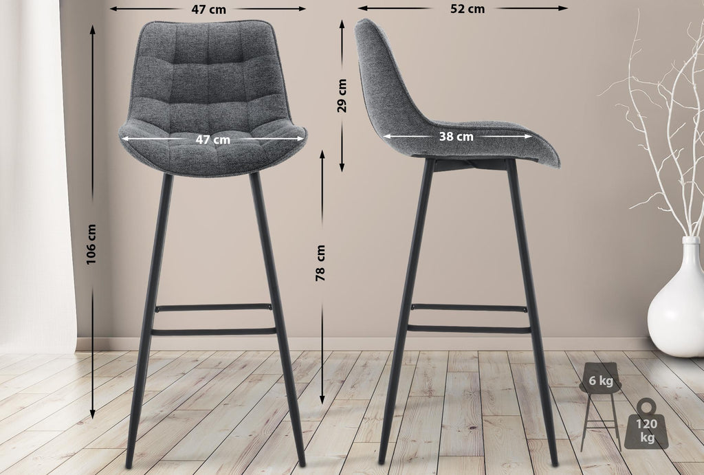 Barhocker Dartford audinys