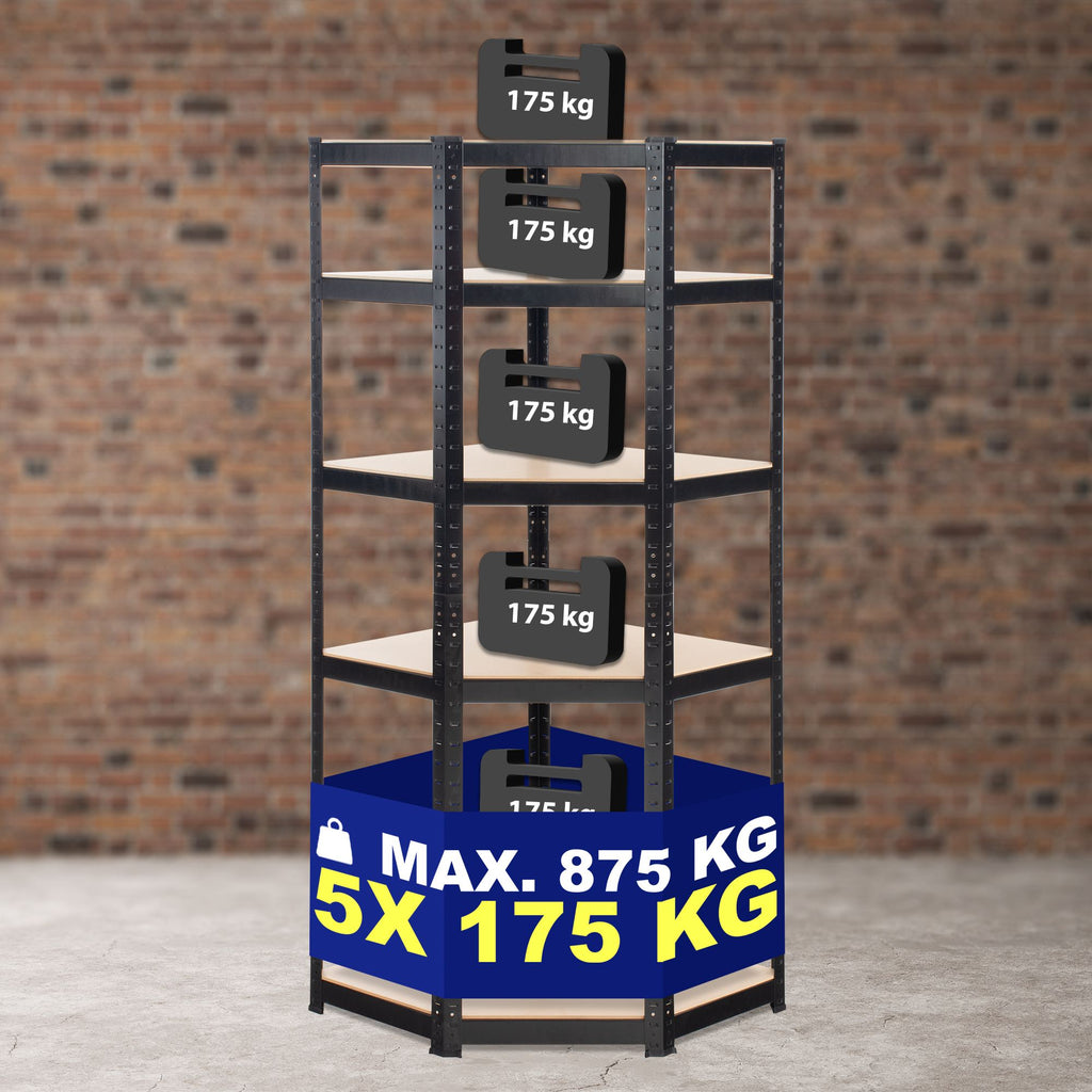 Kampinė lentyna Flint 180