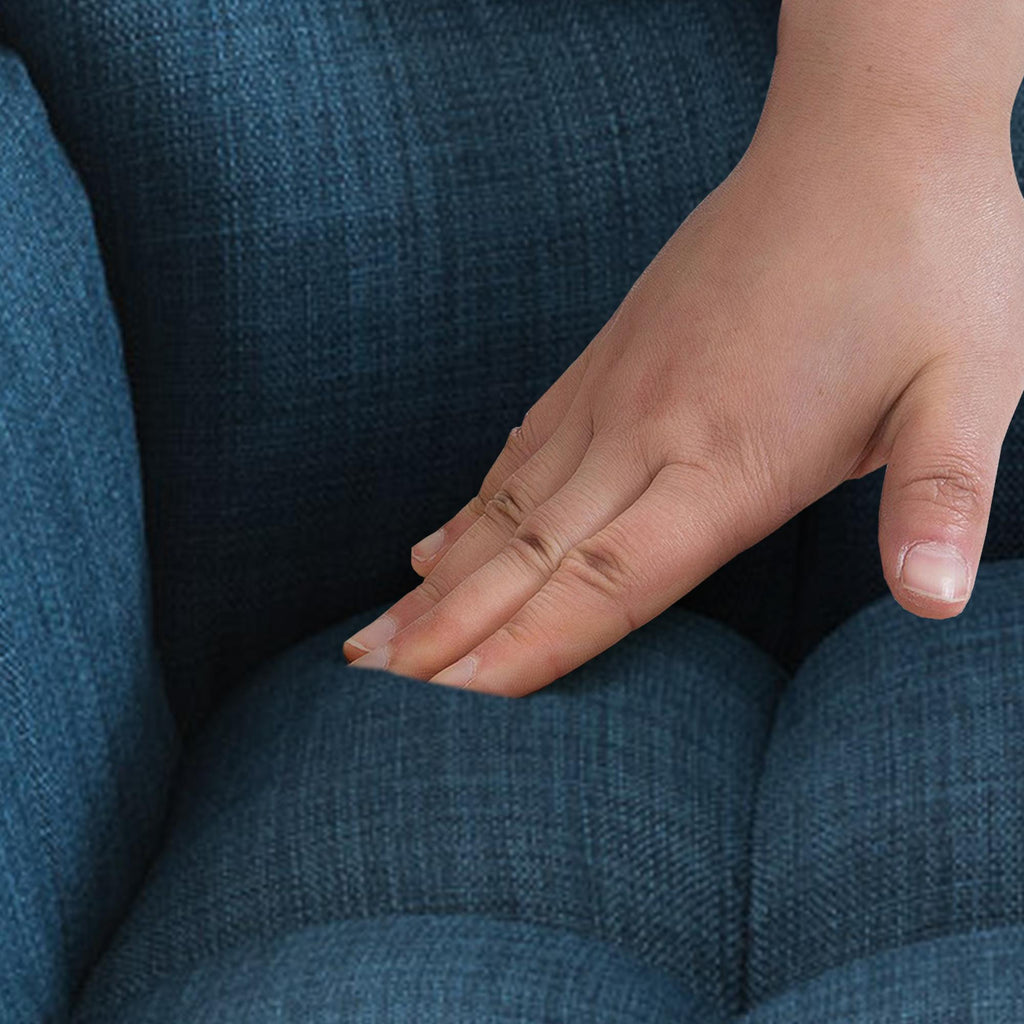 Baro kėdė Damaso E audinys su 4 kojų rėmu