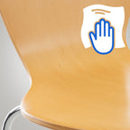 4 vnt. lankytojų kėdžių komplektas Calisto