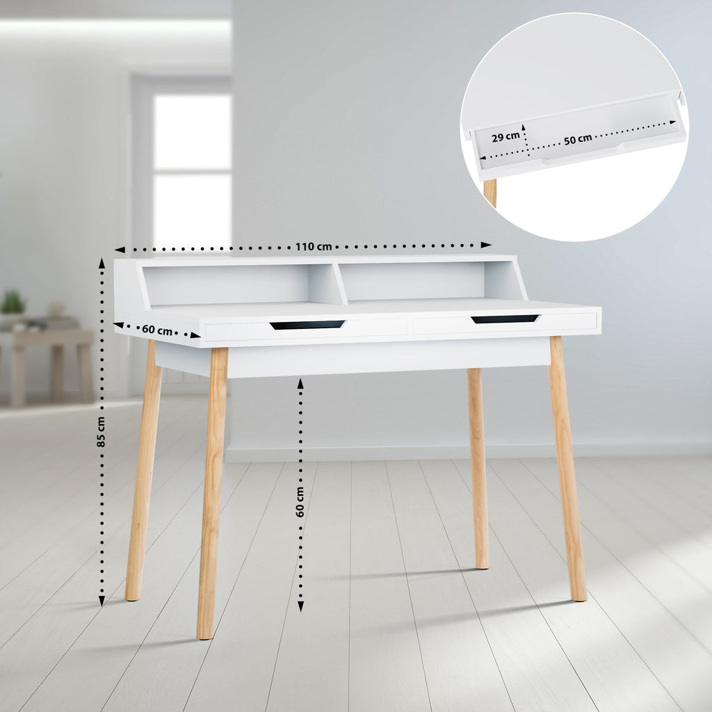 Rašomasis stalas Eaton 110 cm