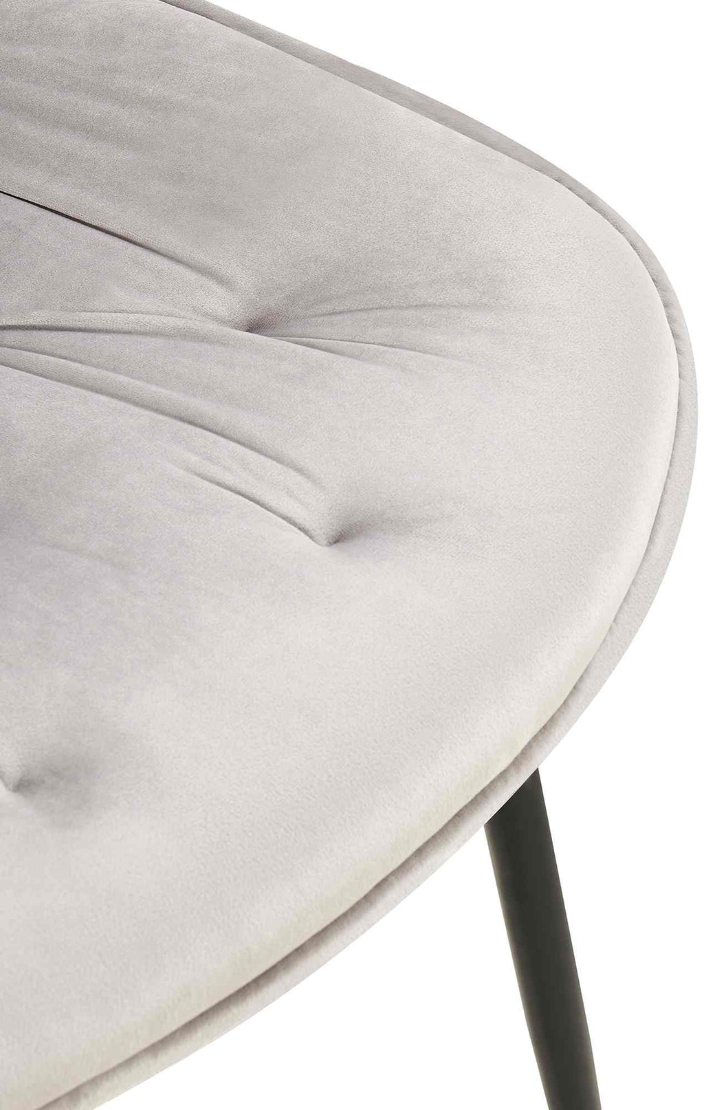 2 vnt. valgomojo kėdžių komplektas Wallace, aksomas