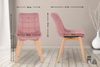 Valgomojo kėdė Passaic aksomas