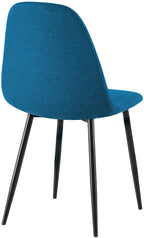 4 kėdžių rinkinys valgomojo kėdžių Napier audinys