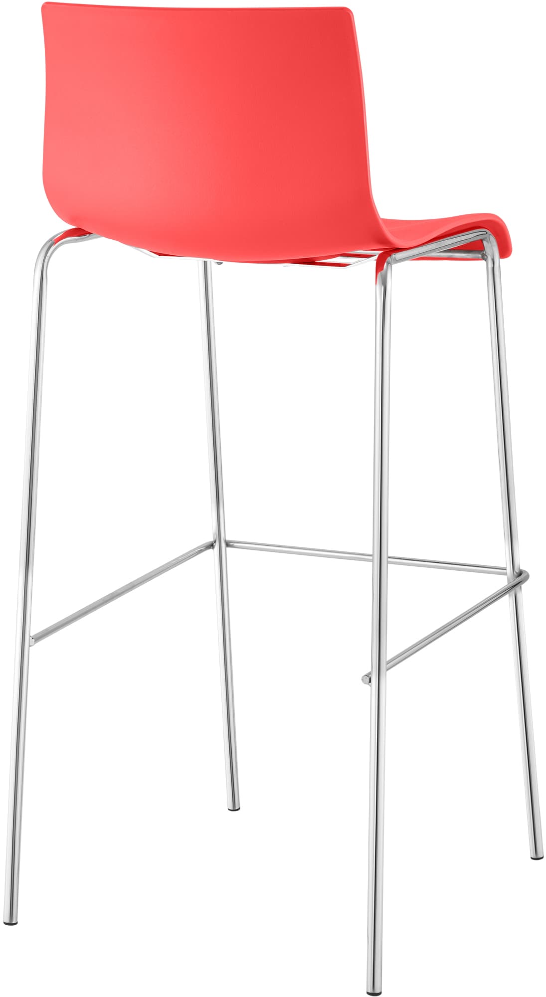 Baro kėdė Hoover Chrom 4 kojų konstrukcija