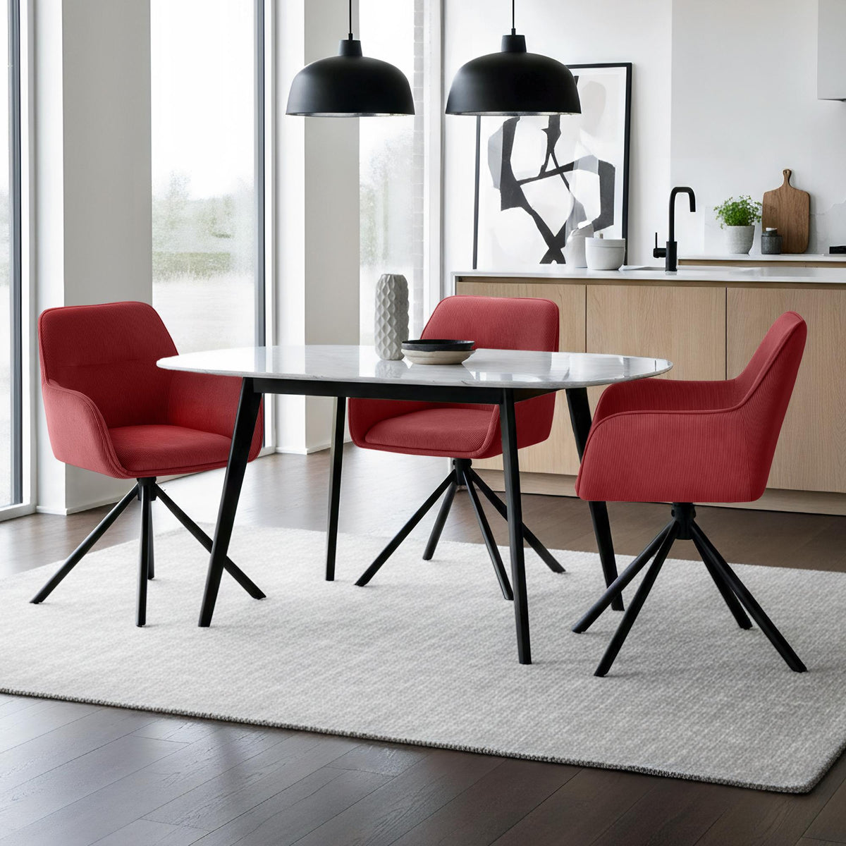 Kėdė Tipton velvetinė