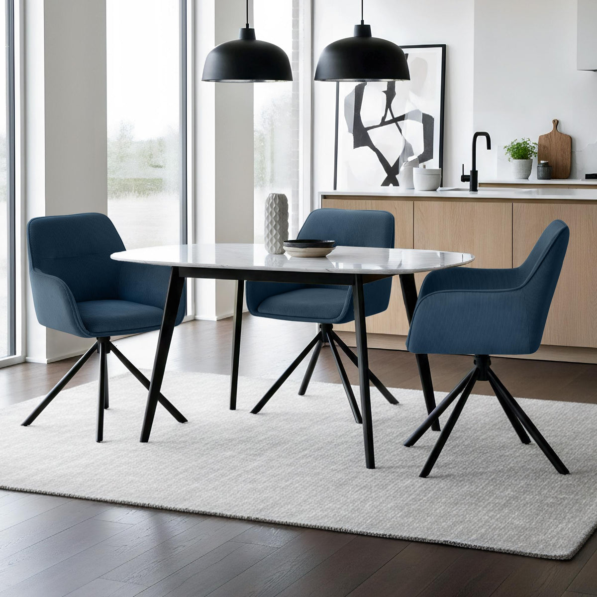 Kėdė Tipton velvetinė