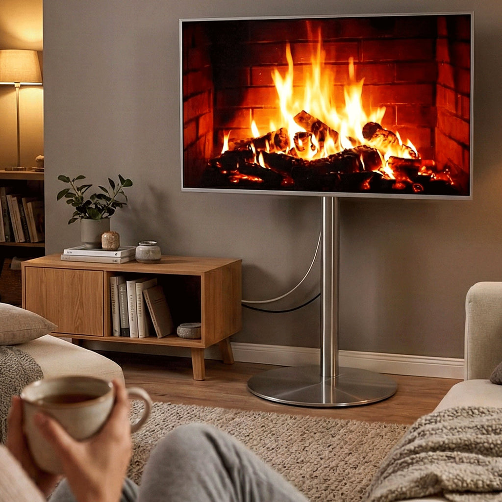 TV stovas apvalus