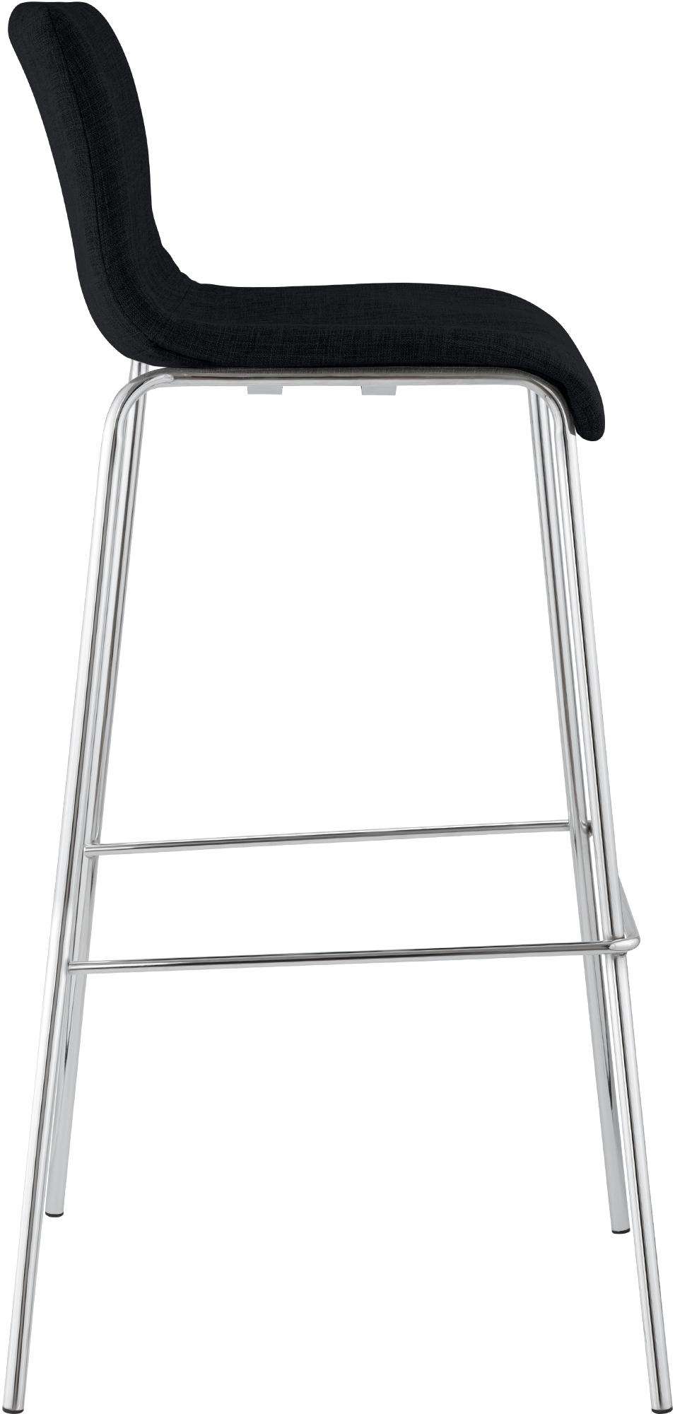Baro kėdė Hoover audinys 4 kojų rėmas chromas