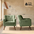 Fotelis Kioni Cord
