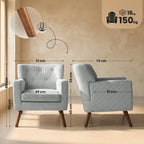 Fotelis Kioni Cord