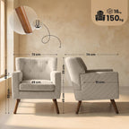 Fotelis Kioni Cord
