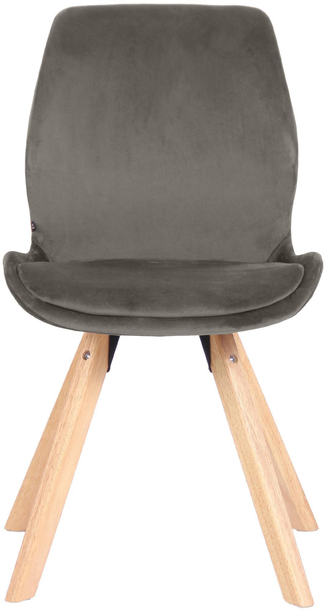 4 kėdžių komplektas Luna aksomas