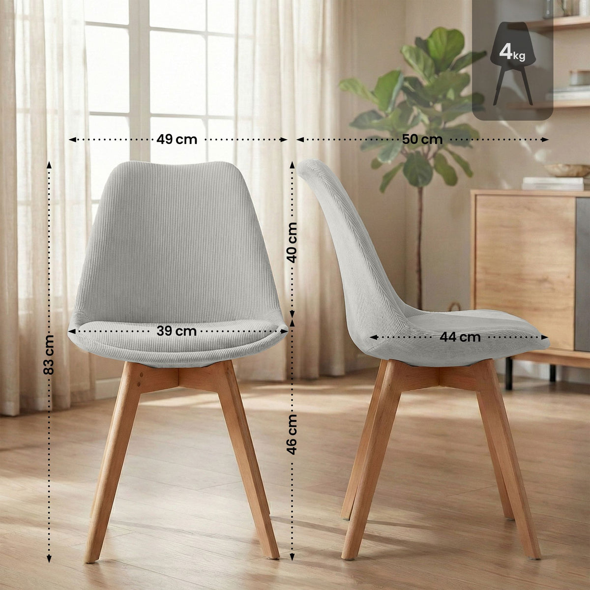 Kėdė Linares Cord
