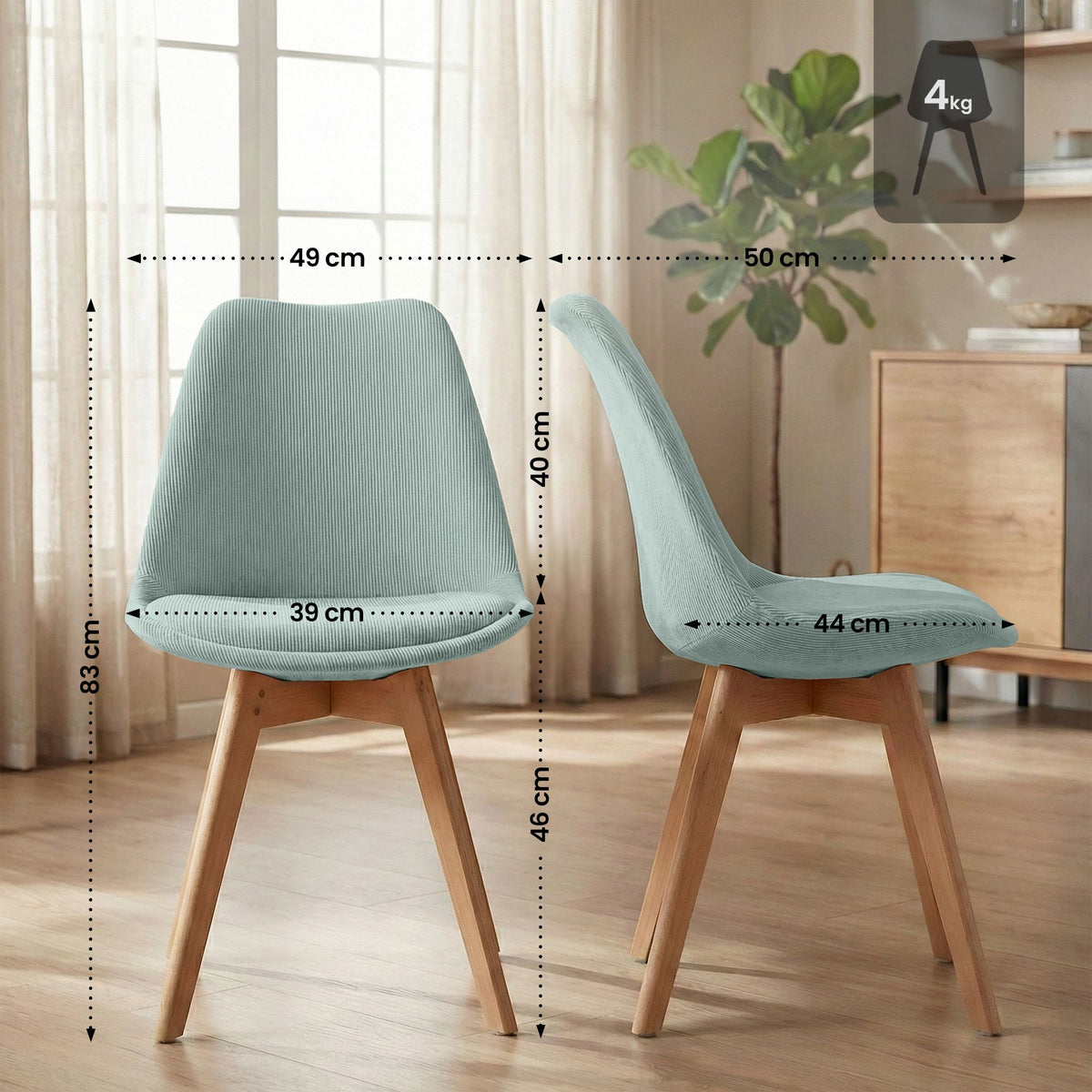 Kėdė Linares Cord