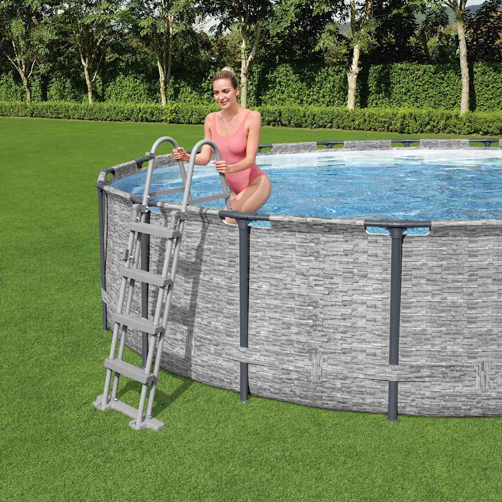 Bestway Flowclear Baseino kopetėlės, 122cm, 4 laipteliai