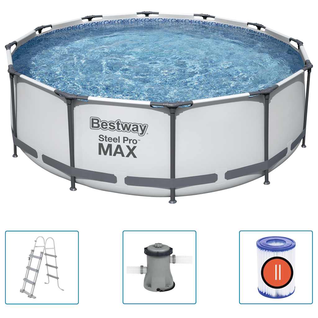 Bestway Steel Pro MAX Baseino rinkinys, 366x100cm
