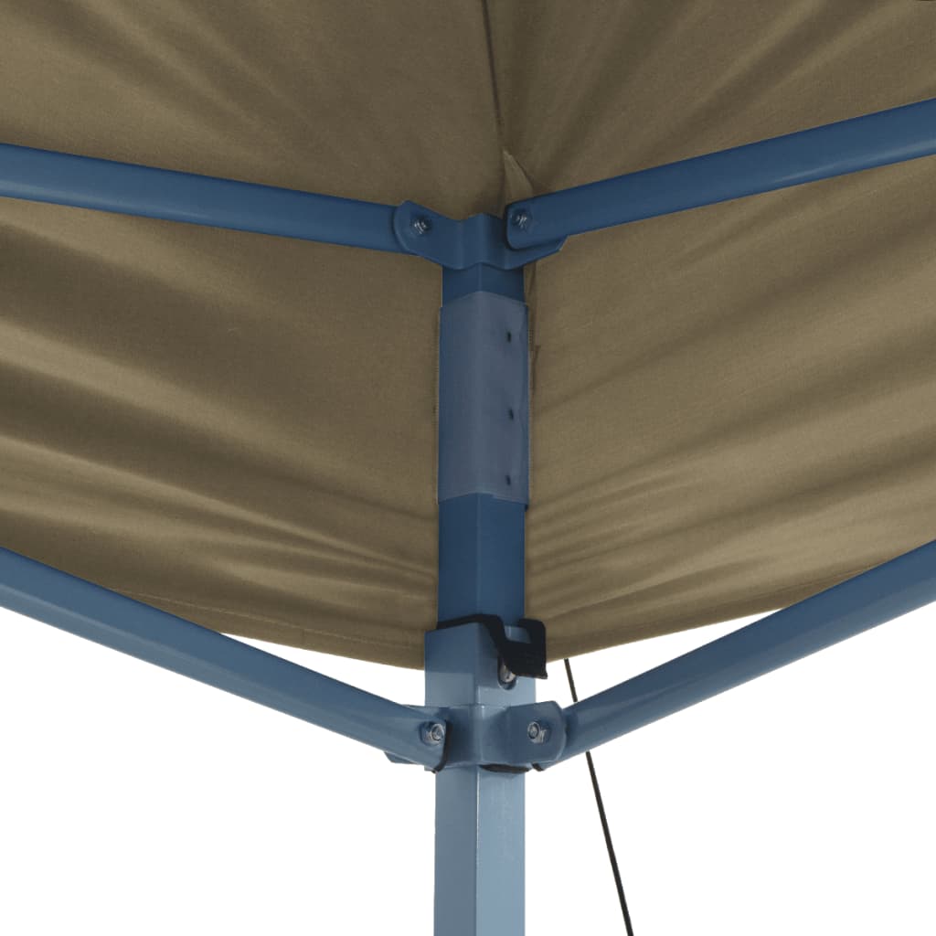 Pavėsinė su šoninėmis sienomis ir stogu, antracito, 3x3m