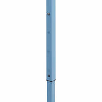 Proginė palapinė su 10 tinklinių sienų, mėlyna, 3x12m, HDPE