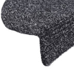 Laiptų kilimėliai, lipnūs, 15 vnt., 56x17x3 cm, tamsiai pilki, pusapvaliai