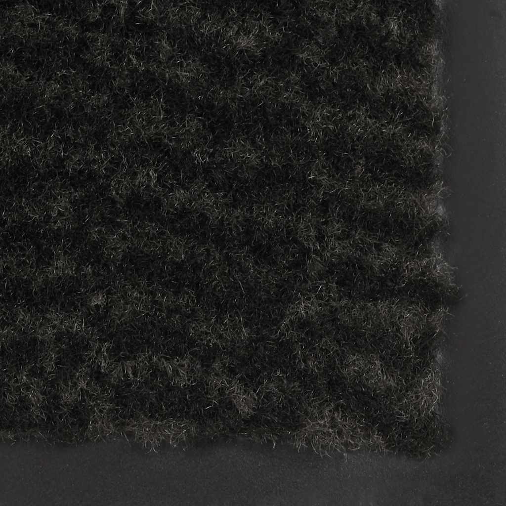 Durų kilimėlis, kvadratinis, dygsniuotas, 120x180cm, juodas