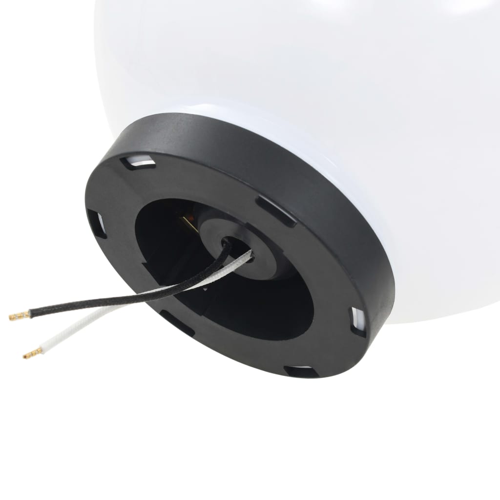 vidaXL LED lempos, rutulio formos, 2vnt., sferiniai, 20cm, PMMA