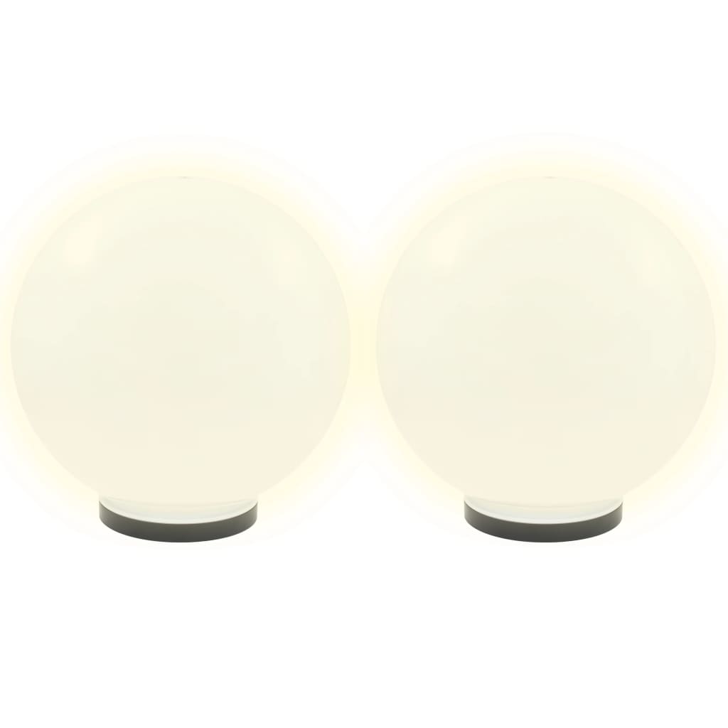 LED lempos, rutulio formos, 2vnt., sferiniai, 40cm, PMMA