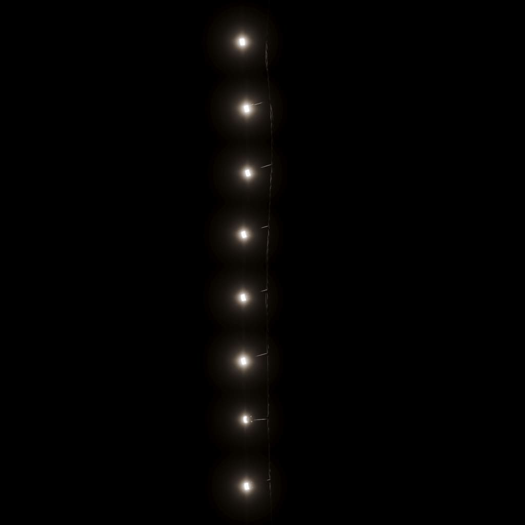 Girlianda, 1000 LED, vid./lauk., IP44, 100m, šalt. baltos sp.