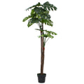 Dirbtinė monstera su vazonu, 170 cm, žalia