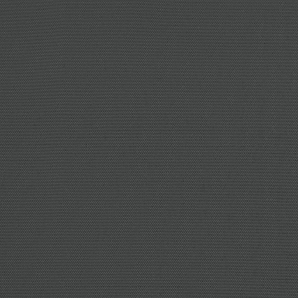 Gembinis skėtis su LED ir plieniniu stulpu, antracito, 300cm