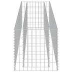 Gabiono vazonas, galvanizuotas plienas, 180x50x50cm, aukštas