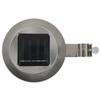 Saulės energija įkraunami lauko LED šviestuvai, 6vnt., 12cm
