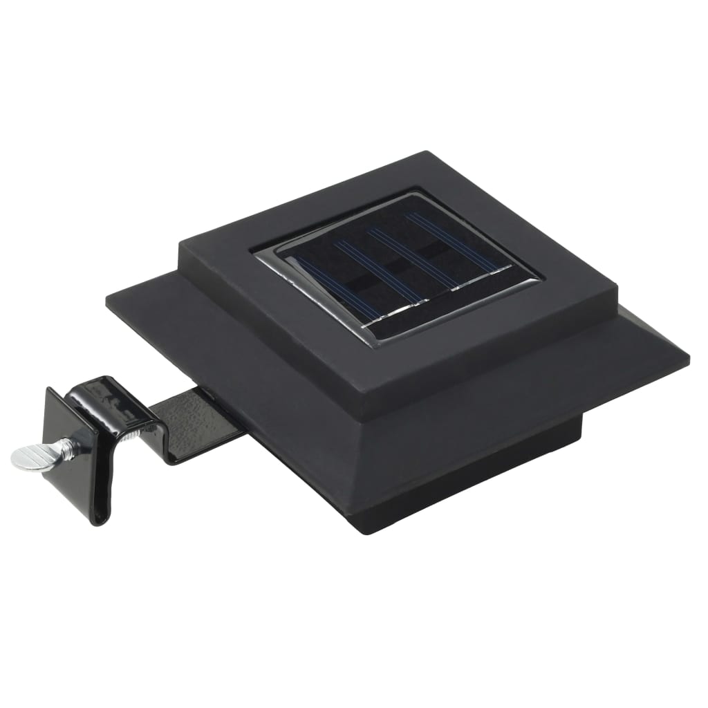 Saulės energija įkraunami lauko LED šviestuvai, 6vnt., 12cm