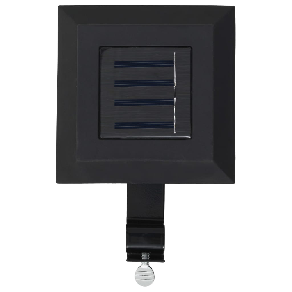 Saulės energija įkraunami lauko LED šviestuvai, 6vnt., 12cm