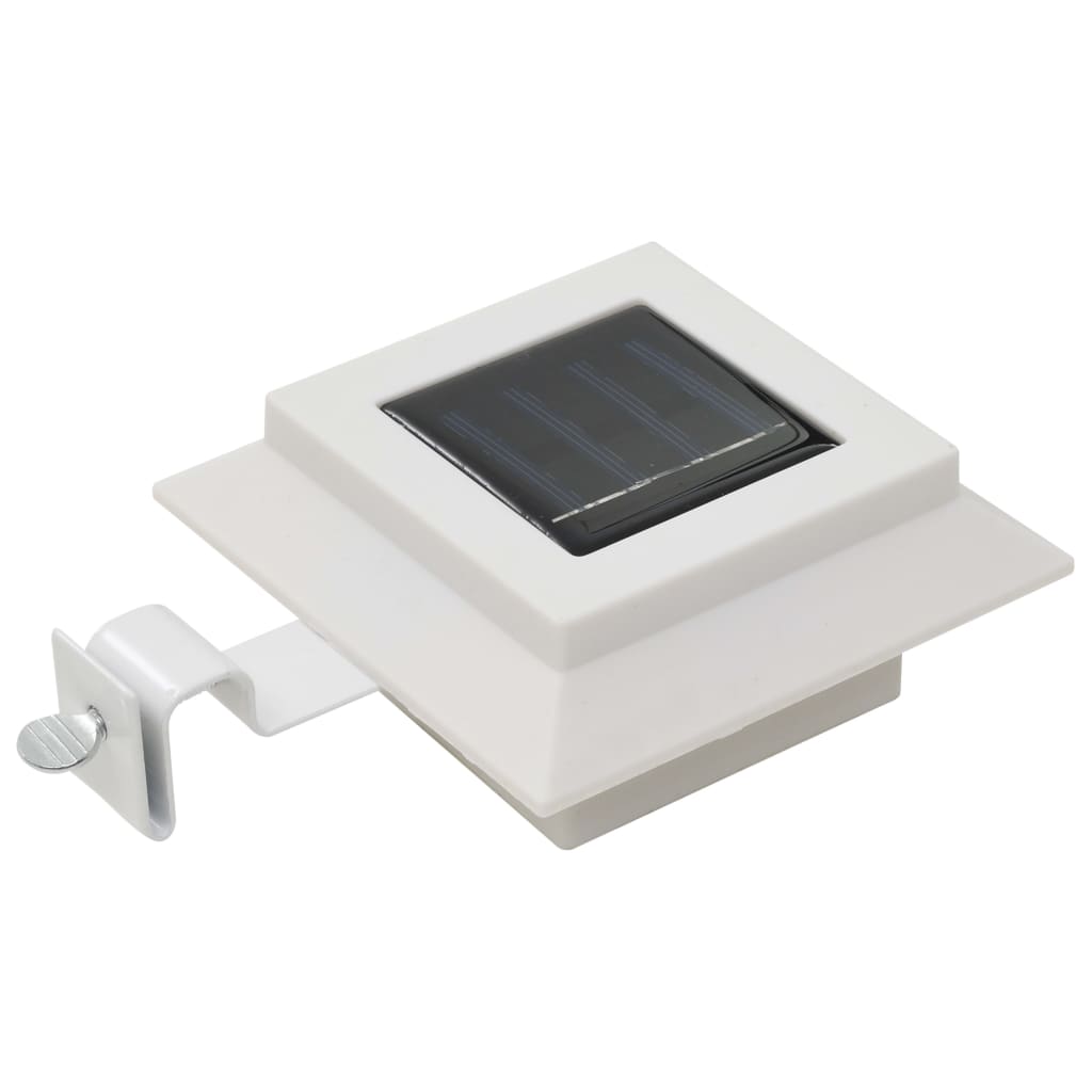 Saulės energija įkraunami lauko LED šviestuvai, 6vnt., 12cm