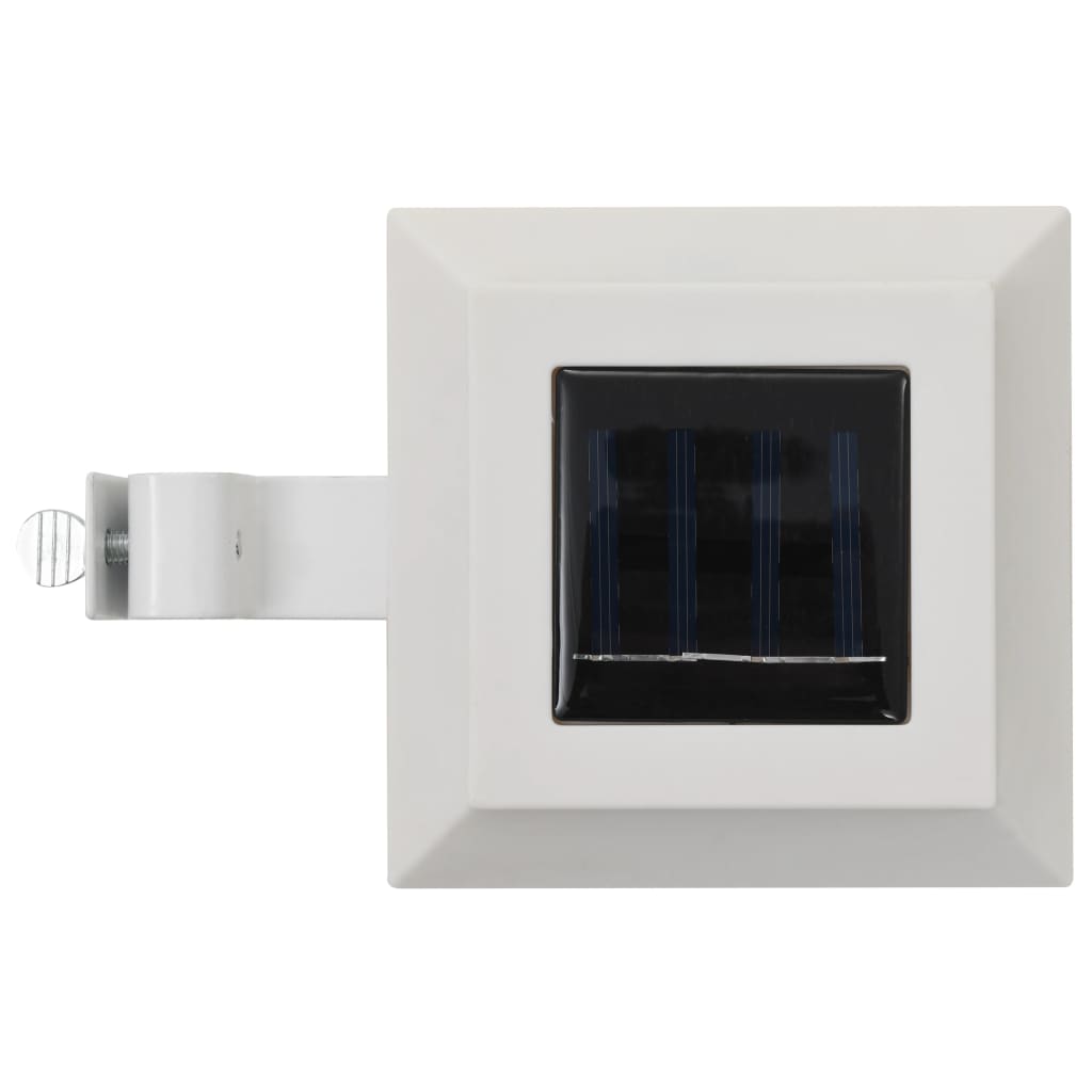 Saulės energija įkraunami lauko LED šviestuvai, 6vnt., 12cm