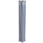 Pavėsinė su užuolaidomis ir lemputėmis LED, taupe, 300x300cm